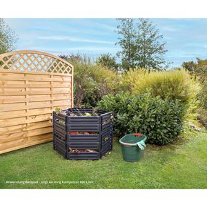 Produktbild für Komposter Garantia Air-King, schwarz, aus Kunststoff