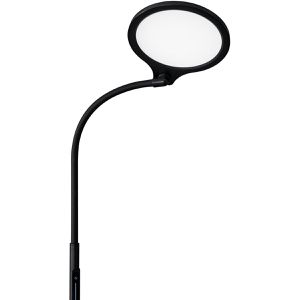 Produktbild für Stehlampe Hansa Atria, LED, schwarz, 159 cm