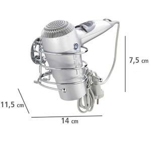 Produktbild für Haartrocknerhalter Wenko Turbo-Loc 18770100