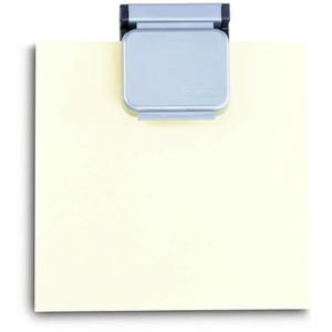 Produktbild für Planhalter-Magnetclips Maul Hebel 6240094, silber