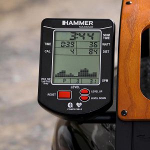 Produktbild für Rudergerät Hammer-Sport Aquon PRO, Stahlrahmen, bis 150 kg