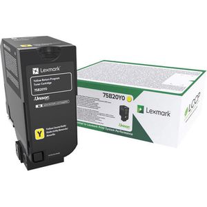 Toner Lexmark 75B20Y0 Prebate, gelb
