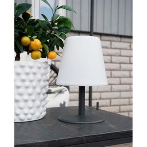Produktbild für Tischlampe McShine Kreta, schwarz mit LED