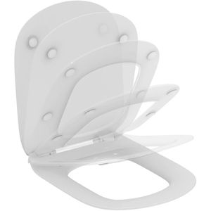 Produktbild für WC-Sitz Ideal-Standard Tesi T352701, D-Form, aus Duroplast