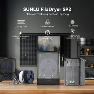 Produktbild für Filament-Trockner Sunlu FilaDryer SP2, für 2 Rollen, 35-70 °C