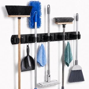 Produktbild für Gerätehalter ECENCE Gerätehalterleiste mit Haken zum kleben