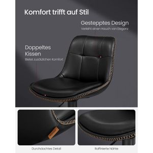 Produktbild für Barhocker Vasagle LJB095B01, mit Lehne