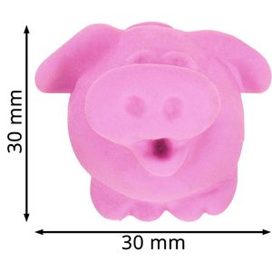 Produktbild für Radiergummi Brunnen 3D Glücksschwein