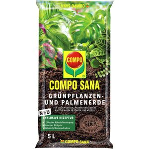 Blumenerde Compo SANA Grünpflanzen- und Palmenerde