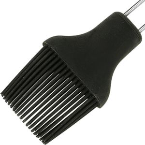 Produktbild für Backpinsel Metaltex 252537000 schwarz / silber, hitzebeständig