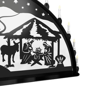 Produktbild für Schwibbogen XXL-Schwibbogen Geburt Jesus Christus, outdoor