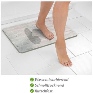 Produktbild für Badematte Wenko Puna, 39 x 60 cm