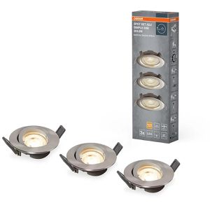 LED-Einbaustrahler OSRAM ADJ Simple, warmweiß