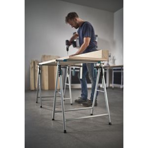 Produktbild für Arbeitsbock Wolfcraft 6905000, Workstand, bis 100 kg