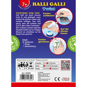 Produktbild für Kartenspiel Amigo 02304, Halli Galli Twist