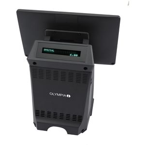 Produktbild für Registrierkasse Olympia Touch T210, schwarz
