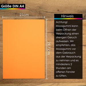 Produktbild für Moosgummi OfficeTree 1873, A4