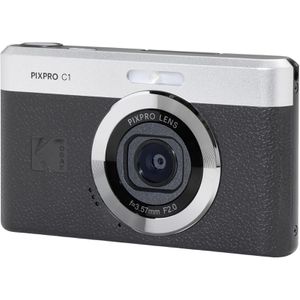 Produktbild für Kompaktkamera Kodak Pixpro C1 Bundle schwarz, 2,8 Zoll Display