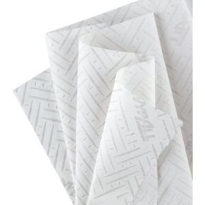 Produktbild für Putztuchrolle Wypall L10 6222, aus Zellstoff, weiß
