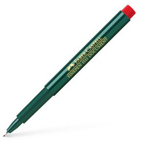 Fineliner Faber-Castell Finepen 1511 Document, rot