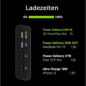 Produktbild für Powerbank Green-Cell GC PowerPlay Ultra, 26800mAh
