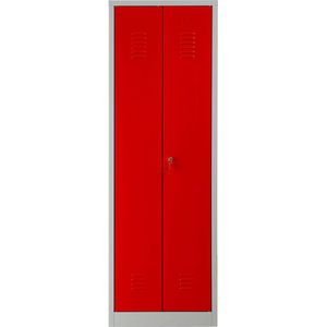 Produktbild für Spind G-Office WRC/2.1860.V2, Doppelspind, rot