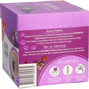 Produktbild für Kaffeekapseln Gut&amp;Günstig Kaffee Grande