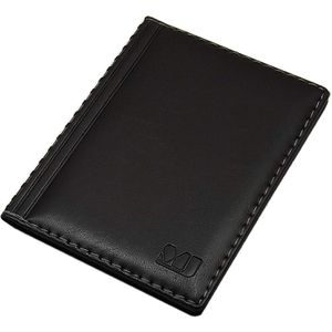 Produktbild für Ausweisetui MJ-Design-Germany 2091, schwarz / grau, Kunstleder