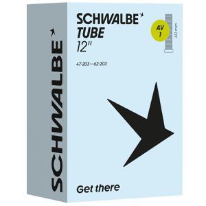 Fahrradschlauch Schwalbe AV1 45°, 12 Zoll