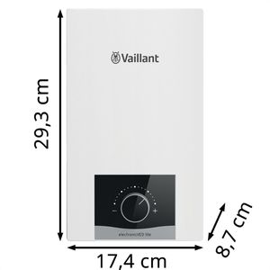 Produktbild für Durchlauferhitzer Vaillant VED E 11-13LO,druckfest
