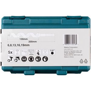 Produktbild für Schlangenbohrer Makita D-75677, Set