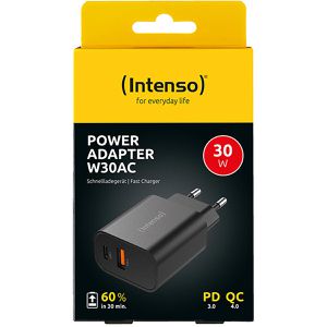Produktbild für USB-Ladegerät Intenso Power Adapter W30AC, 30 Watt