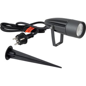 Produktbild für Gartenstrahler SLV Syna, schwarz, mit 9W LED