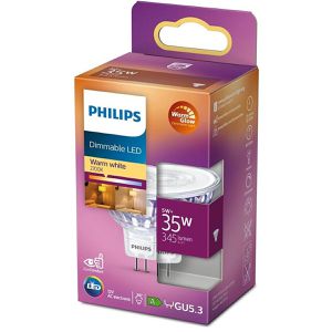 Produktbild für LED-Lampe Philips Master MR16 WarmGlow, GU5.3