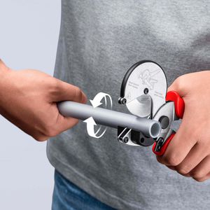 Produktbild für Rohrschneider Knipex 90 25 25, Rohrschere mit Schneidrad