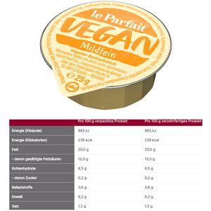 Produktbild für Gemüseaufstrich Le-Parfait pflanzliche Streichcreme, Sortiert