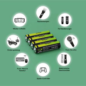 Produktbild für Akku Verico Loopenergy 1,5 V, 1700 mAh