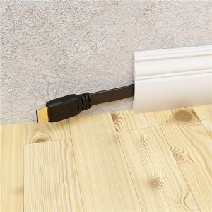 Produktbild für HDMI-Kabel Goobay Flachkabel 77134 HDMI 2.1,vergoldete Stecker