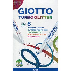 Filzstifte GIOTTO-Fila Turbo-Glitter, 4258 00