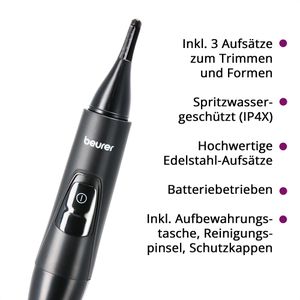 Produktbild für Nasenhaartrimmer Beurer MN2X Präzisionstrimmer