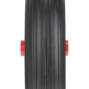 Produktbild für Schubkarrenrad Relaxdays 3.50-8, pannensicher Vollgummi