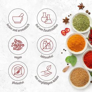 Produktbild für Gewürzmischung Monte-Nativo Premium Qualität, Harissa