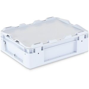 Produktbild für Eurobox Alpha-Paletten Silverline, grau, 10 Liter