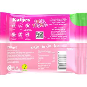 Produktbild für Schaumzucker Katjes Fred Ferkel, mit Fruchtgummi