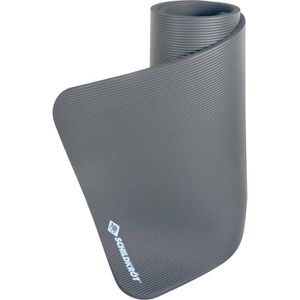 Produktbild für Yogamatte Schildkröt-Fitness mit Tragegurt, grau, 1 cm stark