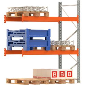 Anbauregal Regalwerk ARTUS, für 6 Paletten