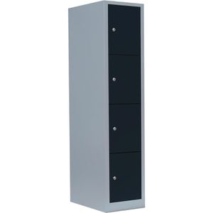 Produktbild für Schließfachschrank ClassiX X-523418, anthrazit