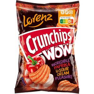Chips Lorenz Crunchips Wow Paprika & Sour Cream