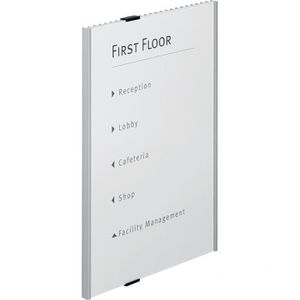 Türschild Durable 4808-23 Info Sign A3, silber