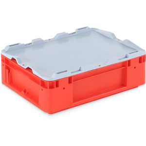 Produktbild für Eurobox Alpha-Paletten Silverline, rot, 10 Liter